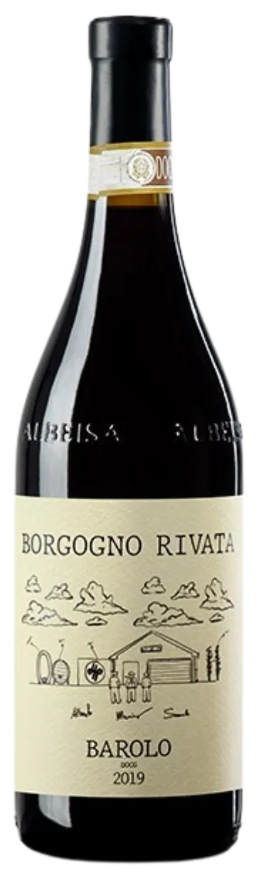 Barolo 2019  DOCG fra Borgogno Rivata - en rødvin